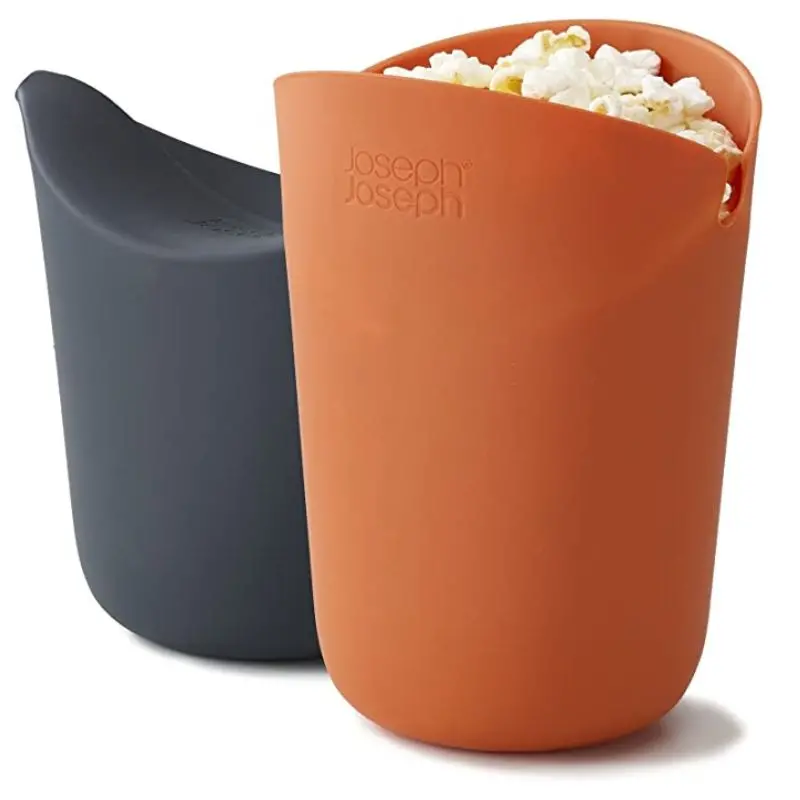 Joseph Joseph M-Cuisine Single-Serve Popcorn Maker – Microwave-Safe Popper 1
