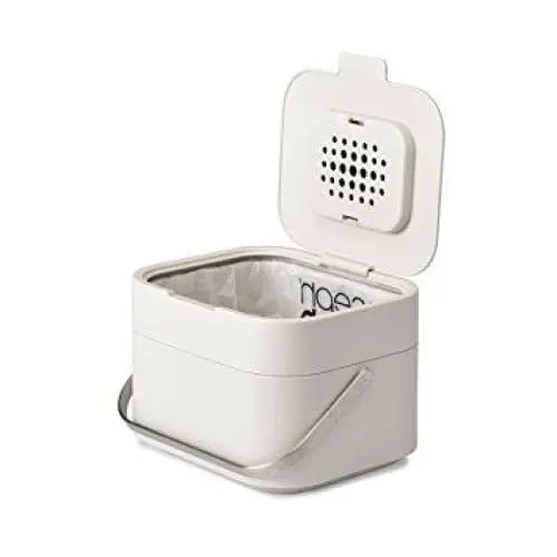 Joseph Joseph Stack 4 Compact Waste Caddy In Stone Finish 1