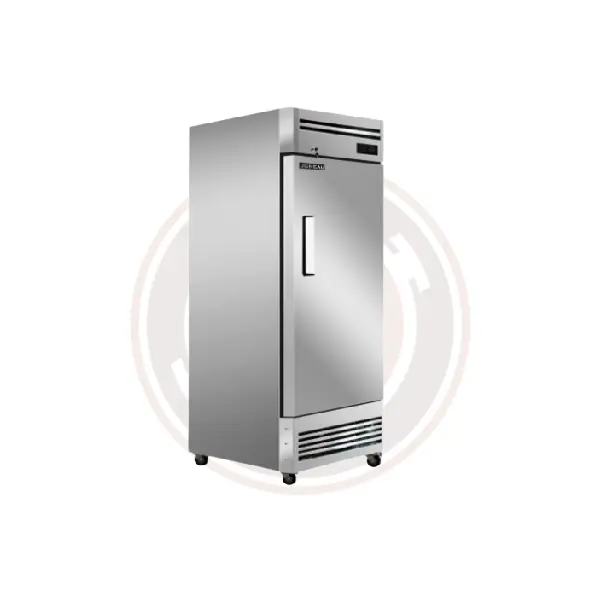Juneau 27-Inch Single-Door Stainless Steel Reach-In Freezer – 18 Cu. Ft. Capacity, 115V, 630W 1