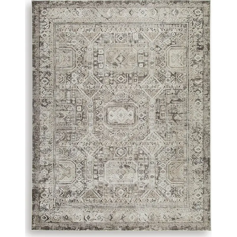 Junley Soft-Weave Area Rug – Abstract Pattern 1