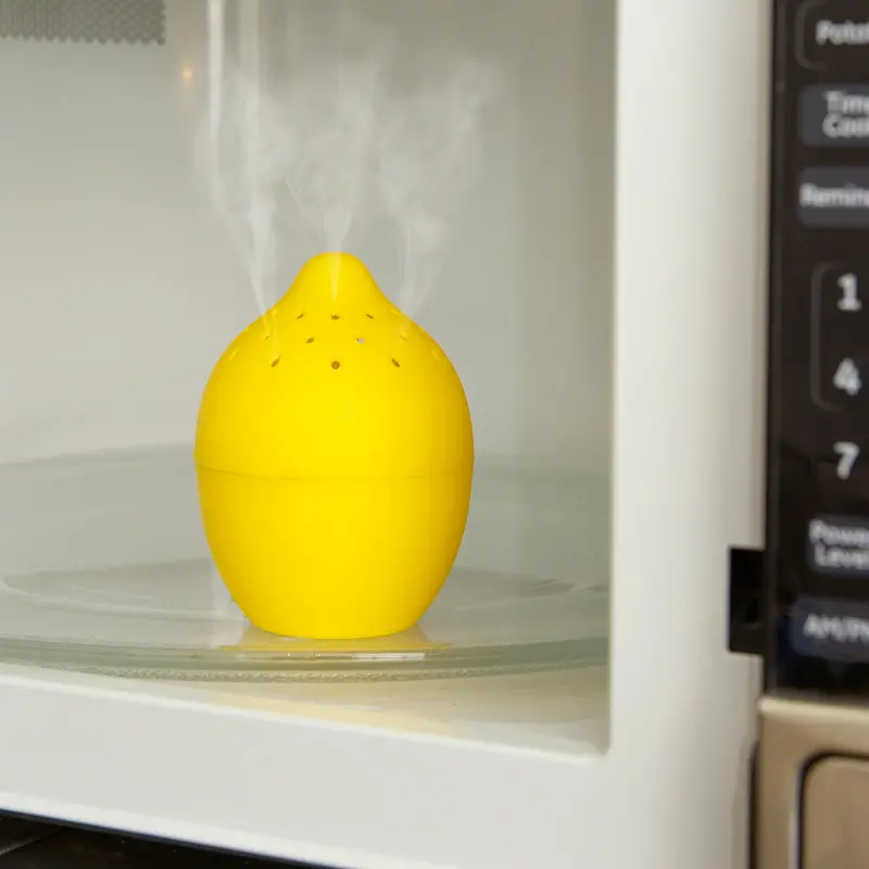 Kikkerland Citrus Microwave Cleaner – Natural Lemon Degreaser For Appliances 2