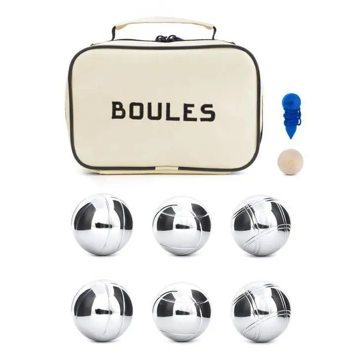 Kikkerland Mini Boules Lawn Game Set 1
