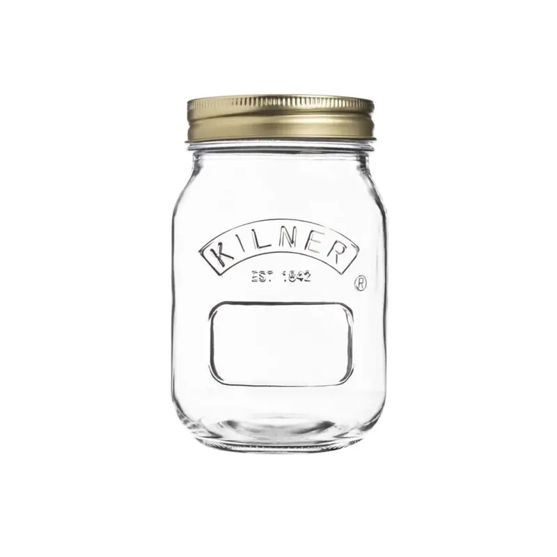 Kilner 0.5L Screw-Top Glass Preserve Jar 1