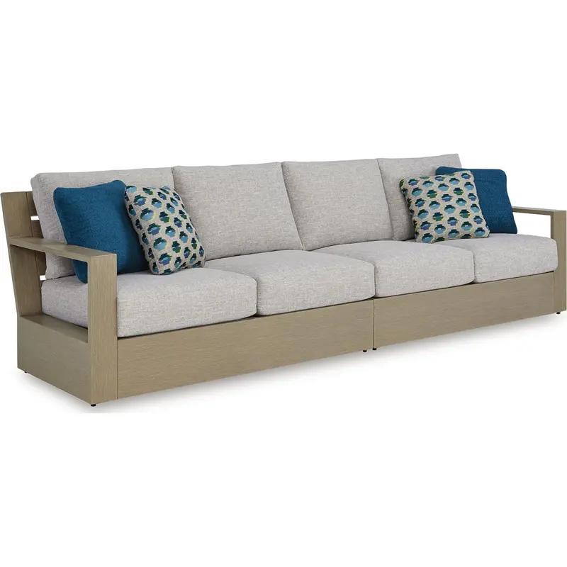 Kimpton Isle Outdoor Modular Loveseat – Left & Right Arm Configuration With Cushions 1