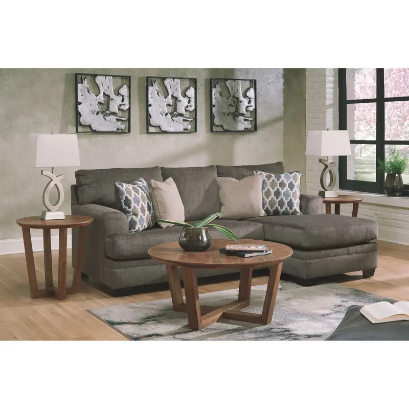 Kinnshee 3-Piece Lounge Set – Sofa, Recliner, And Matching Ottoman 2