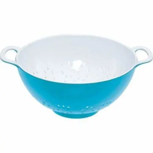 Kitchen Craft Colourworks 15Cm Blue Mini Colander – Lightweight Melamine Drain Basket 1
