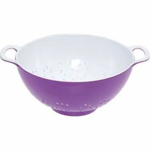 Kitchen Craft Colourworks Mini Purple Melamine Colander – 15Cm 1