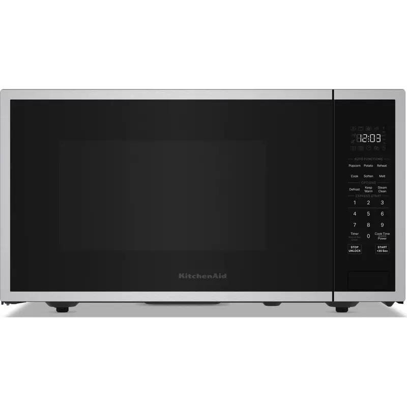 Kitchenaid 1.6 Cu. Ft. Stainless Steel Countertop Microwave (Ykmcs122Sss) 1