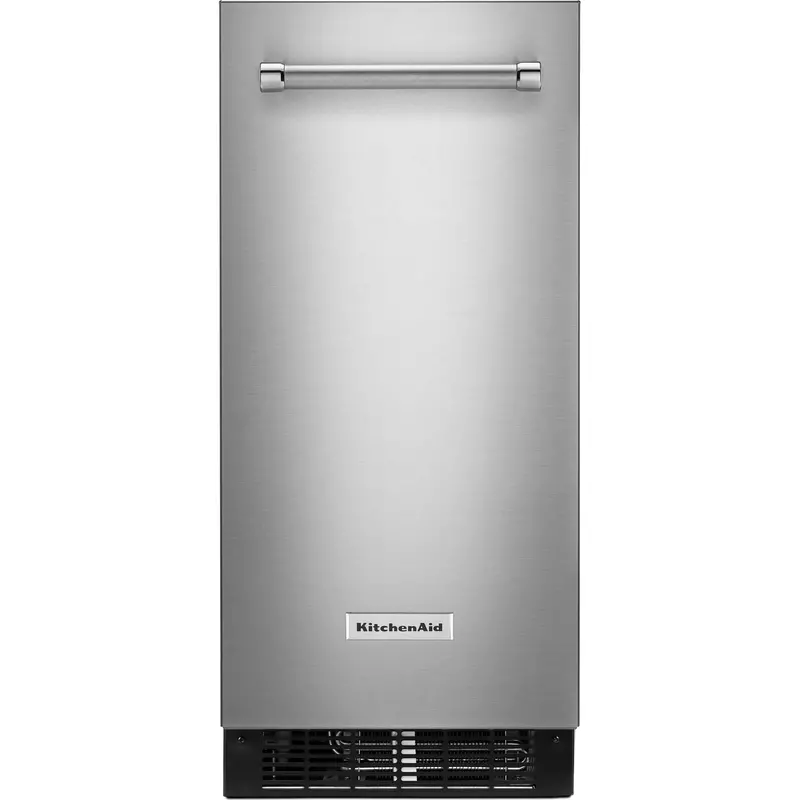 Kitchenaid 15" Built-In Ice Maker – Printshield Finish, Stainless Steel (Kuix335Hps) 1