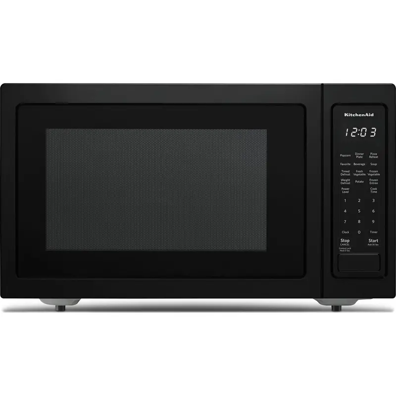 Kitchenaid 21.75-Inch Countertop Convection Microwave Oven – 1000W, Printshield Finish (Kmcc5015Gbs) 1
