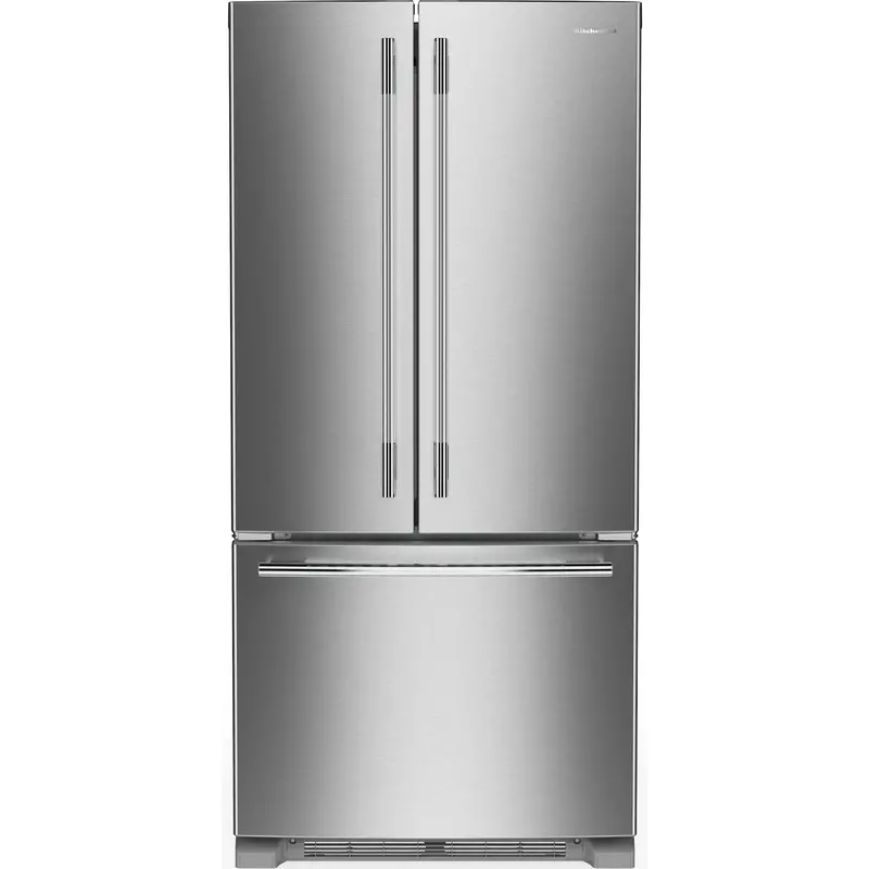 Kitchenaid 22 Cu. Ft. French Door Refrigerator With Internal Water Dispenser – Printshield Stainless Steel (Krff333Sps) 1
