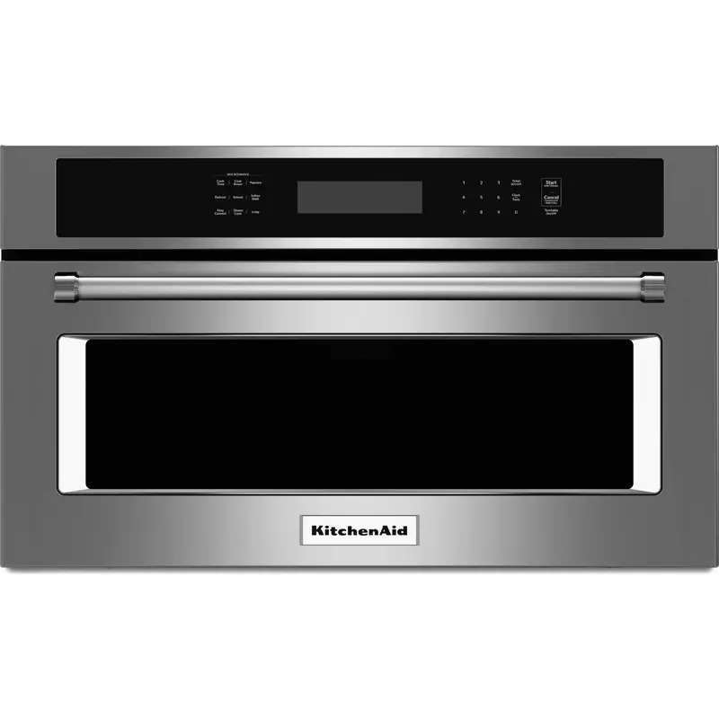 Kitchenaid 27" Built-In Convection Microwave – Stainless Steel (Kmbp107Ess) 1