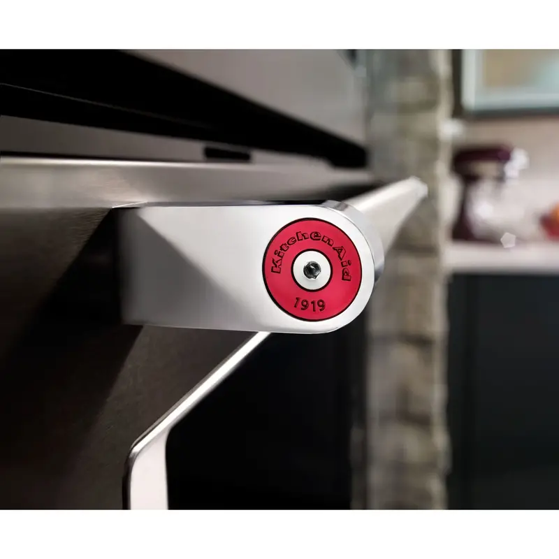 Kitchenaid 30" Combination Wall Oven — Convection Lower + Standard Upper (Koce500Ebs) 2