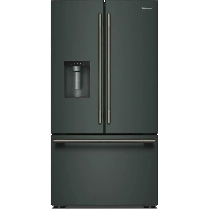 Kitchenaid 30 Cu. Ft. French Door Refrigerator – External Ice & Water, Juniper Accents (Krff436Sjp) 2