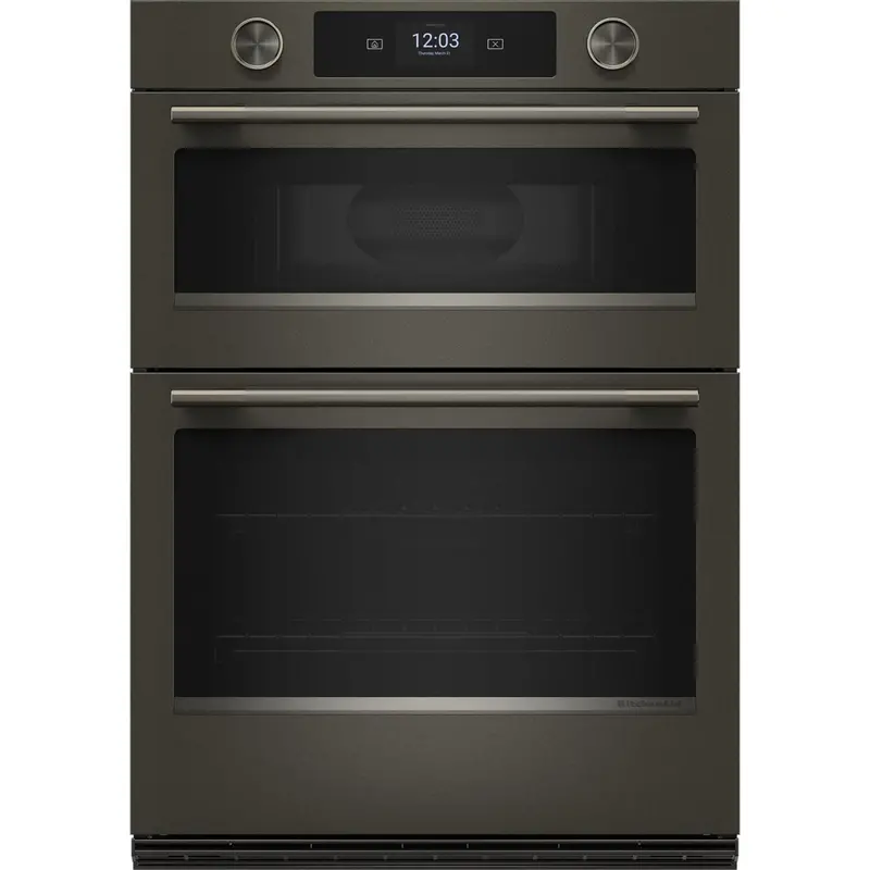 Kitchenaid 30-Inch Microwave/Wall Oven Combo Koec930Sjp In Juniper Finish 1