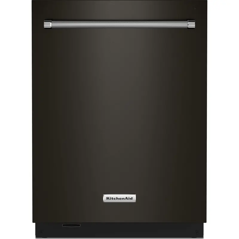 Kitchenaid 44 Db Dishwasher – Led Interior, 360° Max Jets, Third Rack, Black Stainless (Kdtm804Kbs) 1