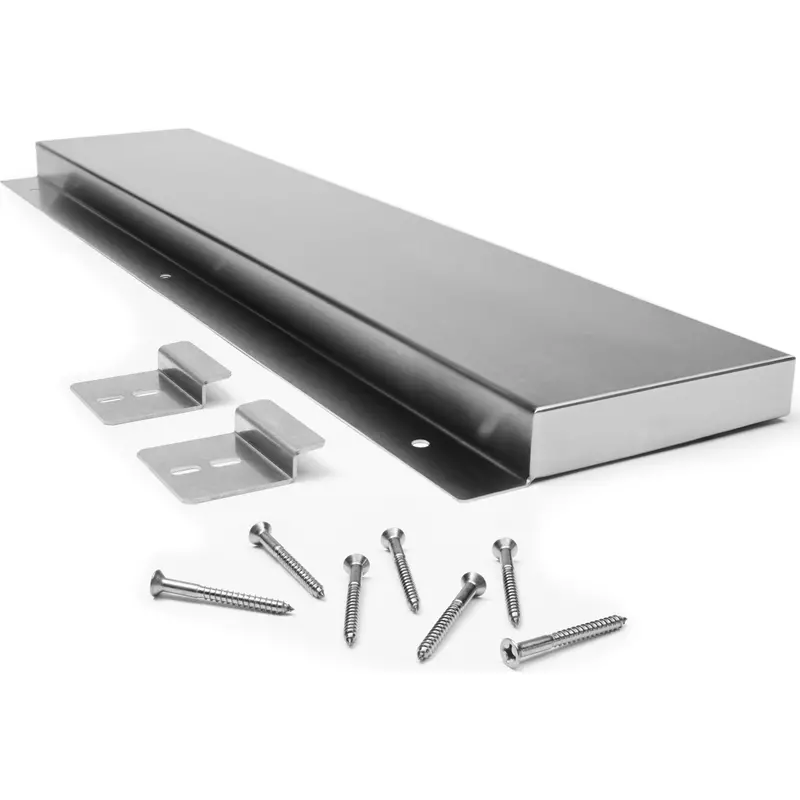 Kitchenaid 6-Inch Stainless Steel Slide-In Range Backsplash (W10655450) 1