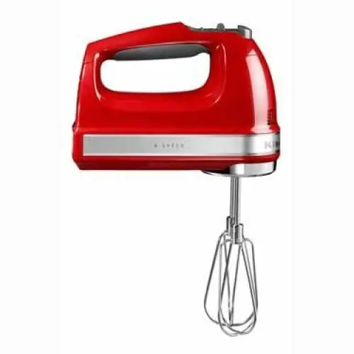 Kitchenaid Artisan 9-Speed Hand Mixer – Bold Candy Apple Red 1