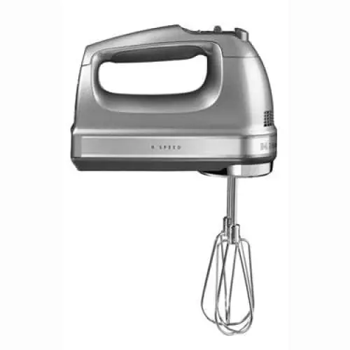 Kitchenaid Artisan 9-Speed Hand Mixer – Contour Silver Finish 1