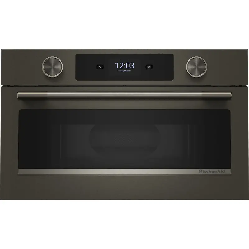 Kitchenaid Black Ore Built-In Microwave – 30-Inch, Air Fry Function (Kmbs730Sbe) 1