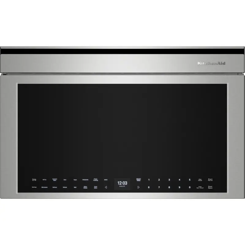 Kitchenaid Built-In Convection Microwave Oven With Air Fry – Printshield™ Stainless Steel (Ykmbt730Sps) 1