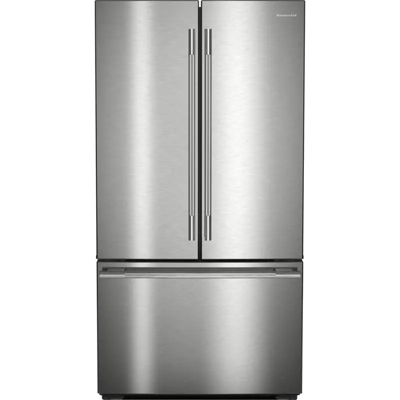 Kitchenaid Counter-Depth French Door Refrigerator – Printshield Stainless (Krfc236Sps) 1