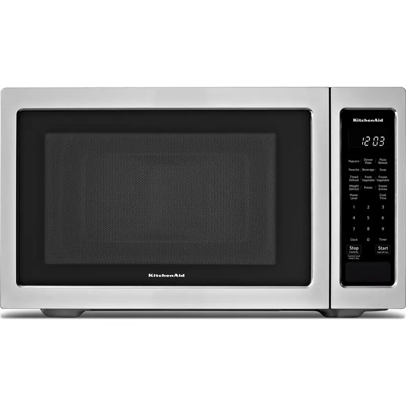 Kitchenaid Countertop Microwave – 21.75", 1100W, Stainless Steel (Ykmcs1016Gs) 1
