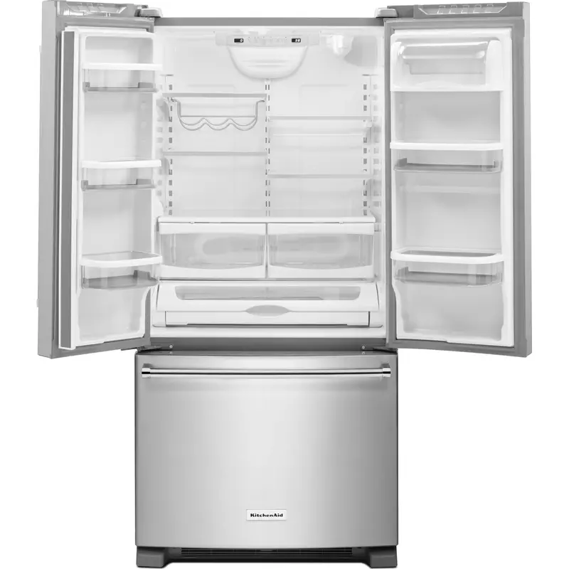 Kitchenaid Krff302Ess 22 Cu. Ft. Standard-Depth French Door Refrigerator – Stainless Steel 2