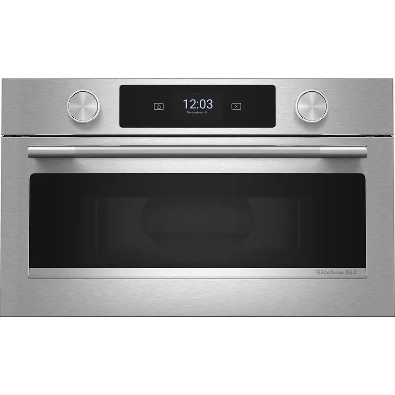 Kitchenaid Printshield Stainless Built-In Microwave – 30-Inch, Air Fry Function (Kmbs730Sps) 1