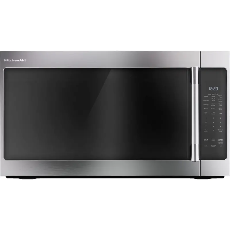 Kitchenaid Printshield Stainless Over-The-Range Microwave – 2.1 Cu. Ft., Handle-Design Hood (Ykmms330Sps) 1