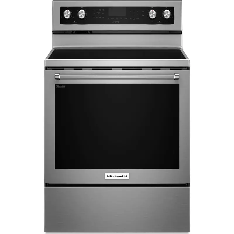 Kitchenaid Ykfeg500Ess 30" Single-Oven Electric Convection Range – Stainless Steel 1