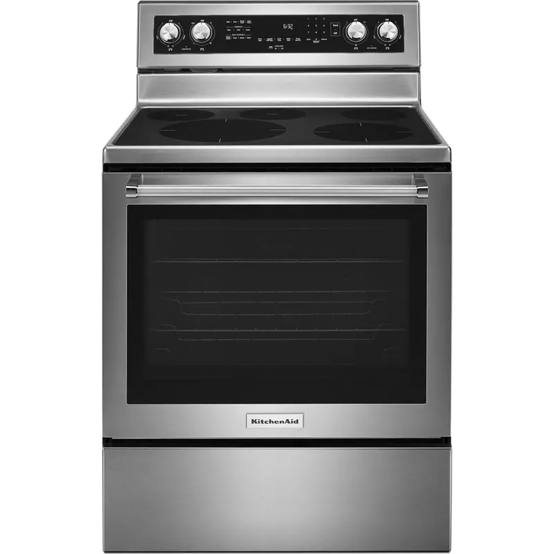 Kitchenaid Ykfeg500Ess 30" Single-Oven Electric Convection Range – Stainless Steel 2