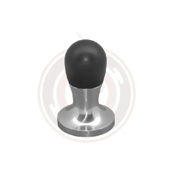 Krome 58Mm Round-Handled Espresso Tamper – Stainless Steel 1