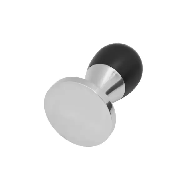 Krome 58Mm Round-Handled Espresso Tamper – Stainless Steel 2