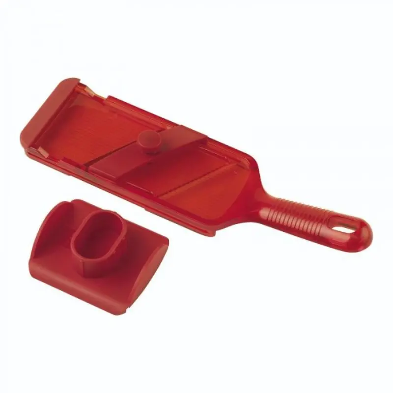 Kuhn Rikon Adjustable Mandoline Slicer In Red – Precision Vegetable Cutter 1
