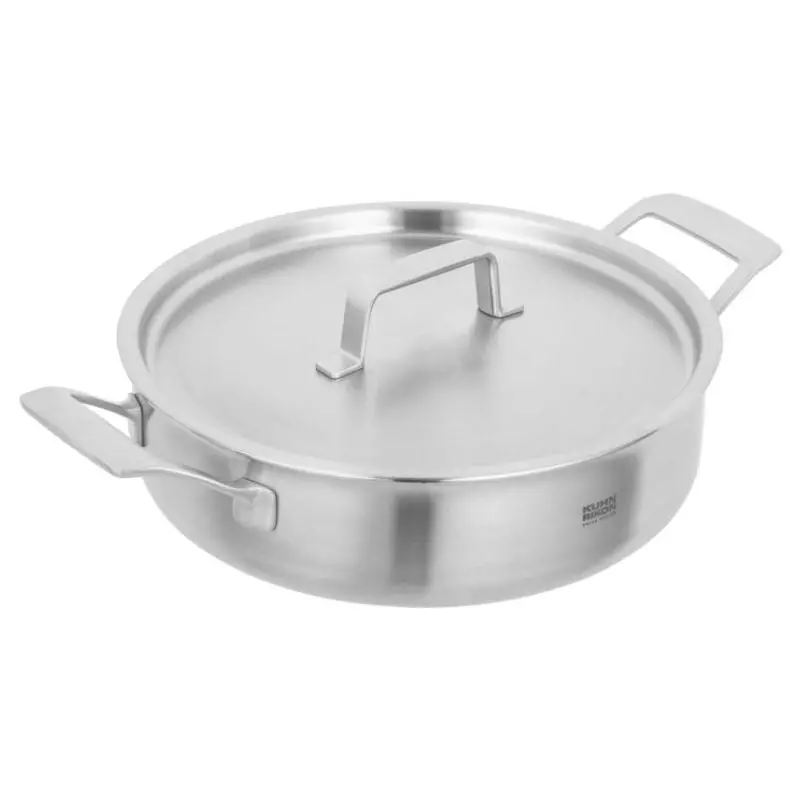 Kuhn Rikon Culinary Fiveply Serving Pan With Lid 2