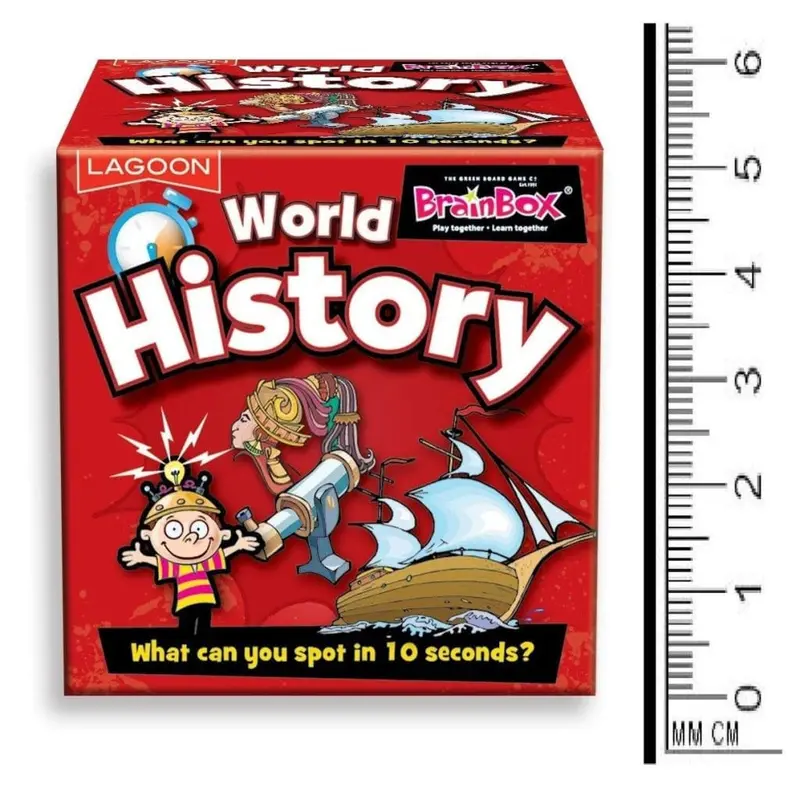 Lagoon Brainbox World History Quiz Game – Tabletop Edition 1