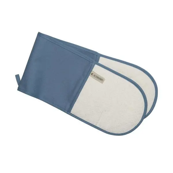 Le Creuset 14-Inch Marine Blue Oven Mitt – Heat-Resistant Cooking Glove 1
