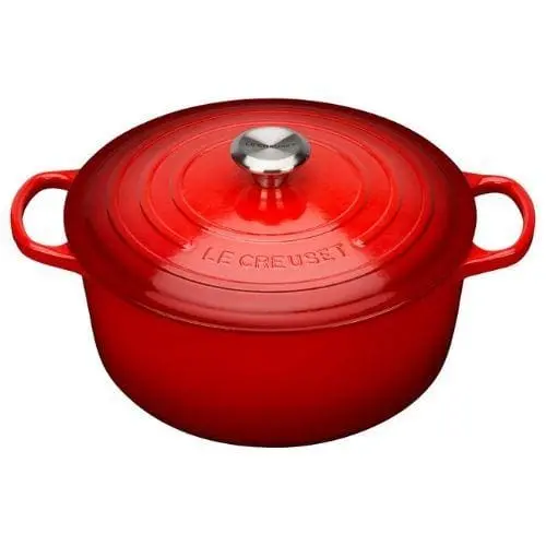 Le Creuset 22 Cm Signature Enameled Cast Iron Casserole 1