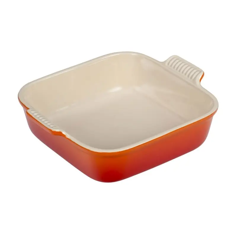 Le Creuset 23Cm Square Stoneware Baking Dish In Volcanic 1