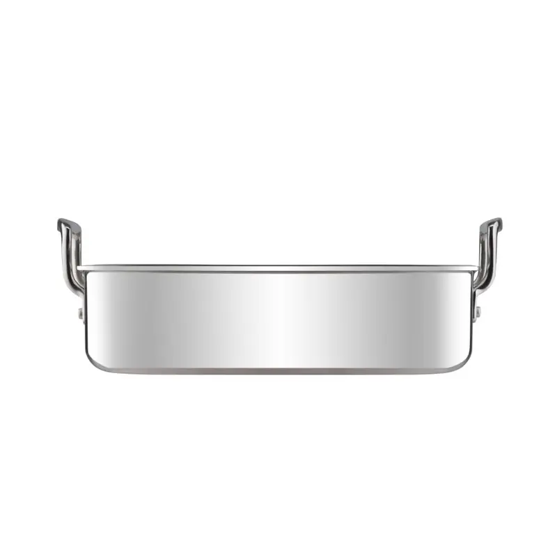 Le Creuset 3-Ply Stainless Steel Square Roasting Dish – 26Cm 1