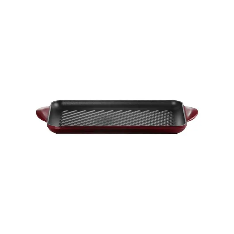 Le Creuset 32Cm Rectangular Cast Iron Grill In Garnet 1