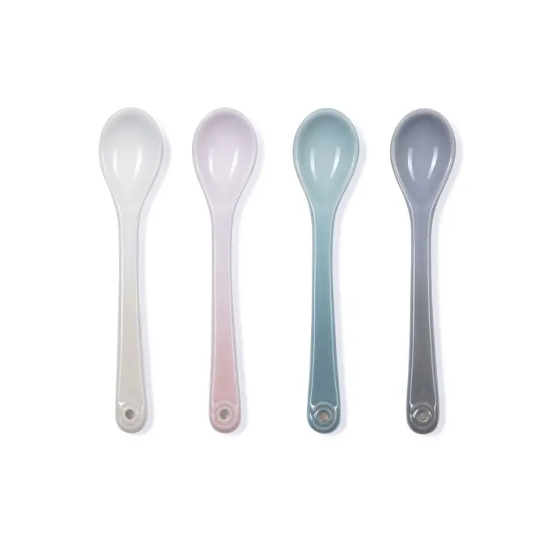 Le Creuset Calm Collection Stoneware Serving Spoons (4-Piece Set) 1