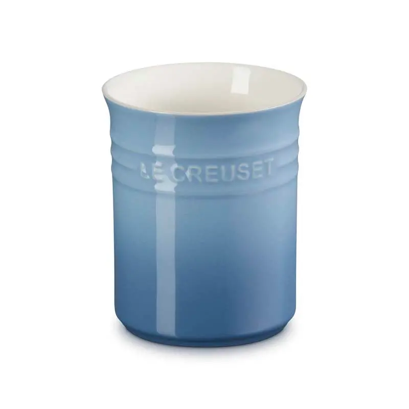 Le Creuset Chambray Small Stoneware Utensil Jar 1