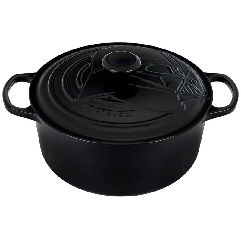 Le Creuset Darth Vader Signature Cast Iron Round Casserole – 26 Cm 1
