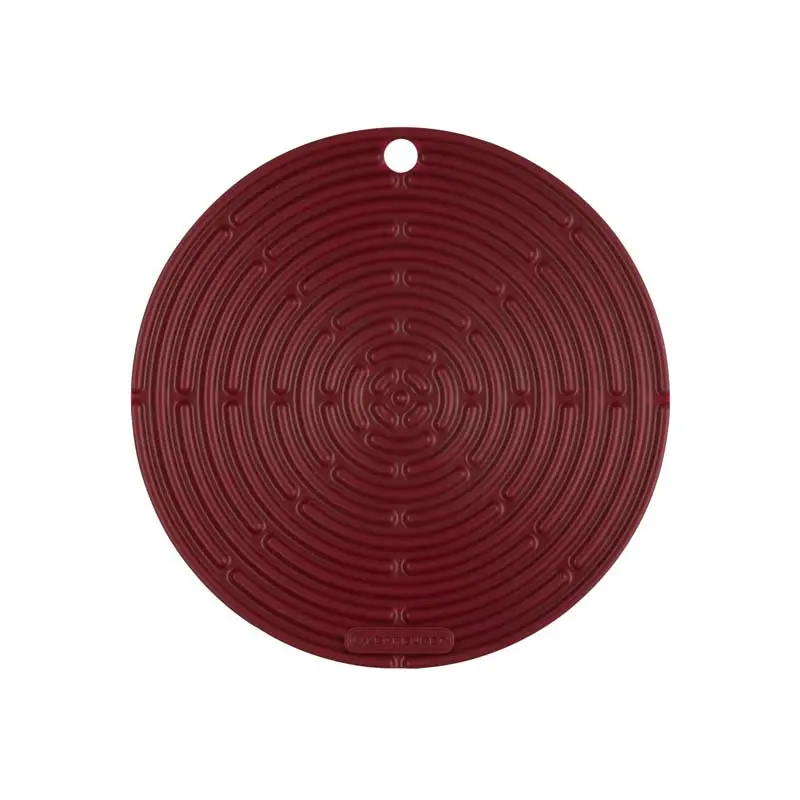 Le Creuset Garnet Silicone Round Cooling Tool – Heat-Resistant Kitchen Aid 1