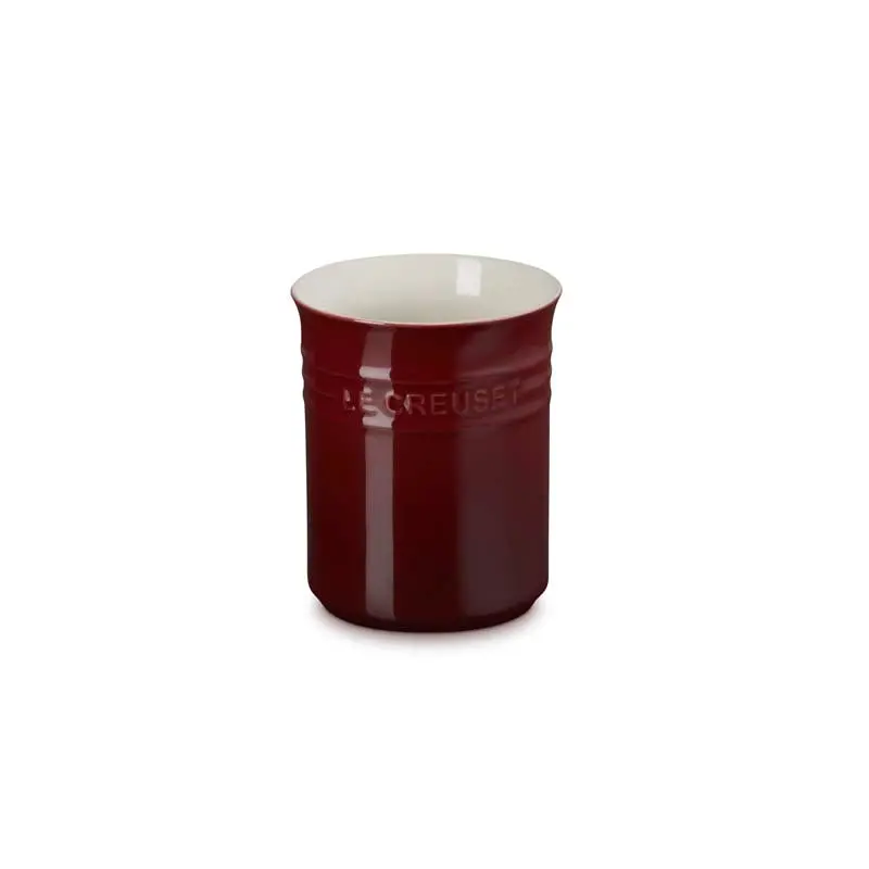 Le Creuset Garnet Small Stoneware Utensil Jar 1