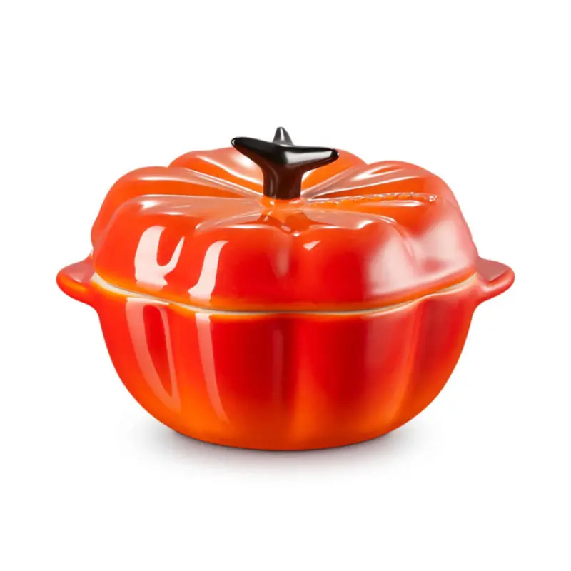 Le Creuset Mini Pumpkin Casserole Dish – 300 Ml Enamel-Coated Stoneware 1