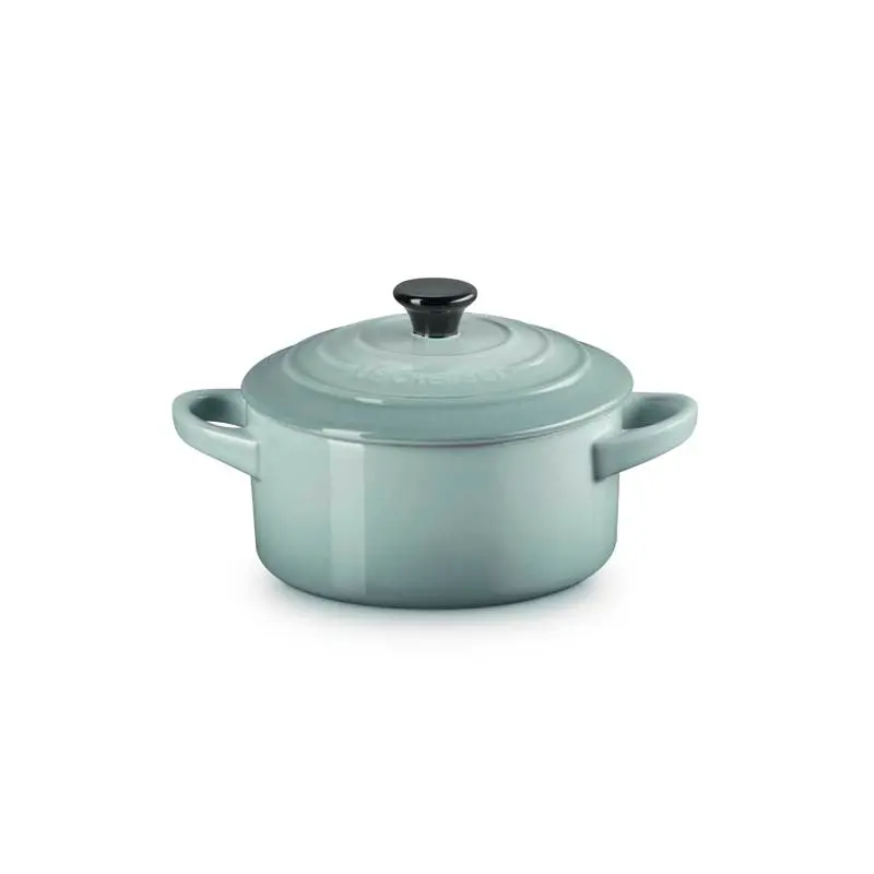 Le Creuset Sea Salt Stoneware Petite Round Casserole Dish 1