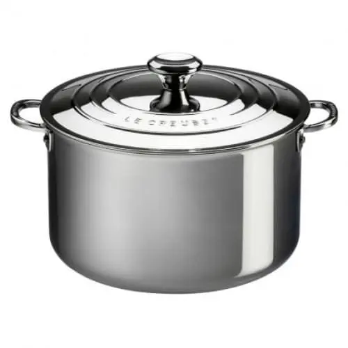 Le Creuset Signature 20Cm Stainless Steel Deep Casserole Pot 1